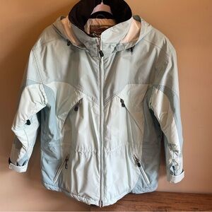 Obermeyer two-tone Dynamic ski/winter jacket Baby Blue